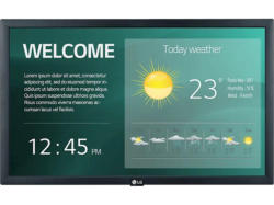 LG ELECTRONICS 22SM3G-B.AEU 22 Zoll Digital Signage-Display, Full-HD, 14 ms Reaktionszeit, 250 cd/m², 60 Hz, Schwarz