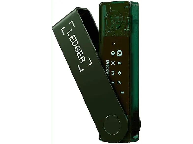 LedgeR Nano X, Smaragdgrün Hardware-Wallet