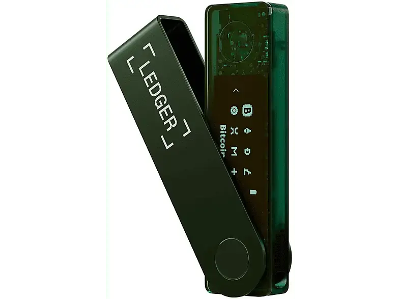 LedgeR Nano X, Smaragdgrün Hardware-Wallet