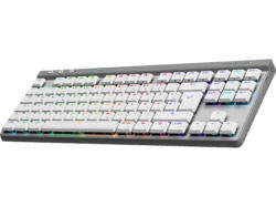 Logitech G G515 Lightspeed TKL Kabellose RGB Gaming Tastatur ohne Ziffernblock (Tactile), Lightsync RGB, DEU (Qwertz), Weiß