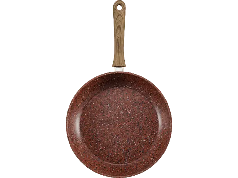 Media Shop M 28941 livingTON COPPER & STone Pfanne 24CM Pfanne (Materialmix, passend für alle Herdarten, 24 cm)
