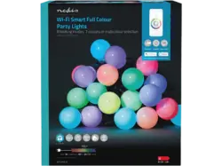 Nedis SmartLife WLAN LED Lichterkette Party, 10m, 20 LED's, RGB; LED-Lichterkette