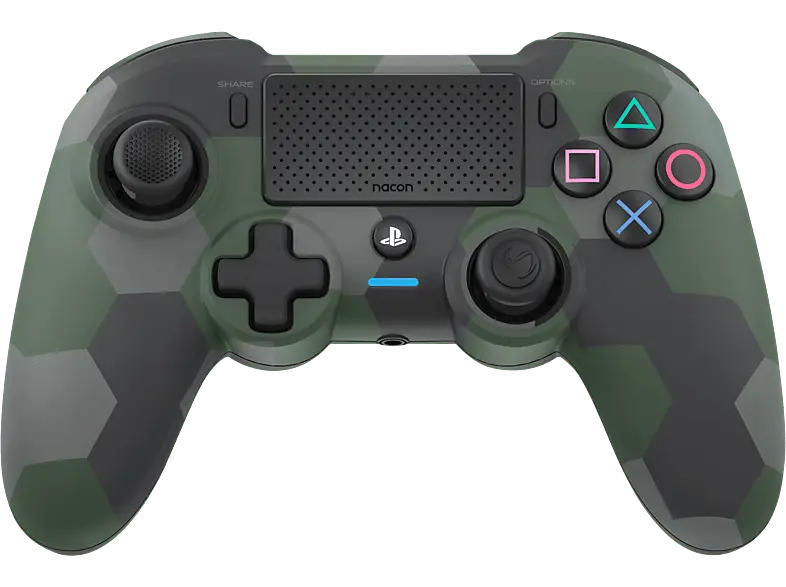 NACON Asymmetrischer Wireless-Controller für Playstation 4 und PC, Camo Green