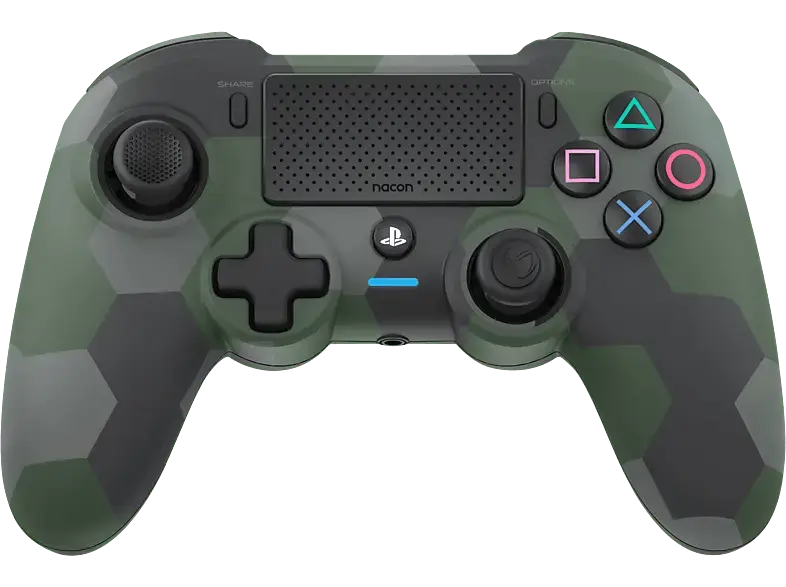 NACON Asymmetrischer Wireless-Controller für Playstation 4 und PC, Camo Green