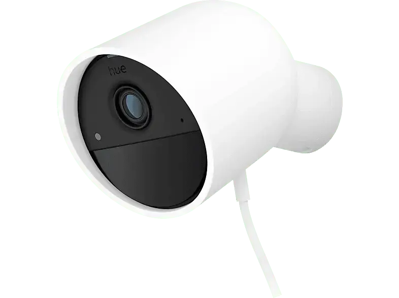 Philips Hue Secure, Überwachungskamera (Anzahl Kameras: 1, für Innen + Außen, Nachtsichtfunktion, Netzbetrieb, Weiß)