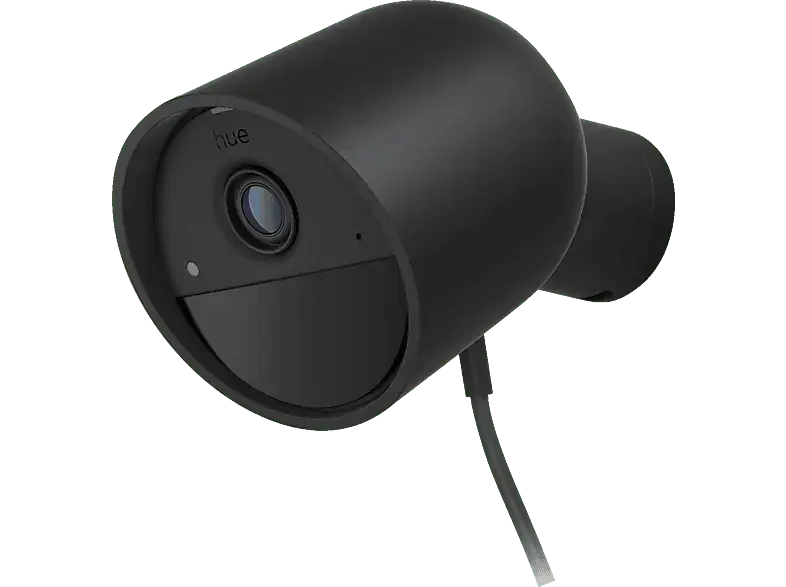 Philips Hue Secure, Überwachungskamera (Anzahl Kameras: 1, für Innen + Außen, Nachtsichtfunktion, Netzbetrieb, Schwarz)
