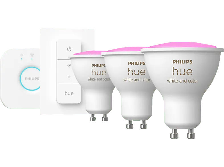 Philips Hue White and Color Ambiance Starter-Set Starter Set Weiß StarterSet