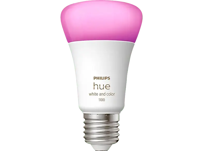 Philips Hue White & Col. Amb. E27 Einzelpack 1100; LED Lampe