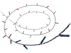 Philips Fairy Light Color Outdoor, 20 m; LED Lichterkette