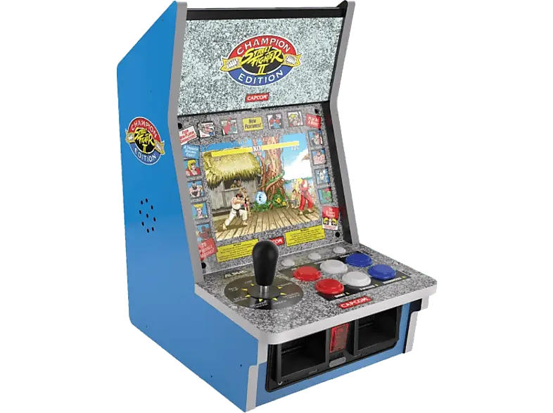 PLAION Blaze Evercade Alpha Street Fighter Bartop Arcade; Mini Arcade Automat