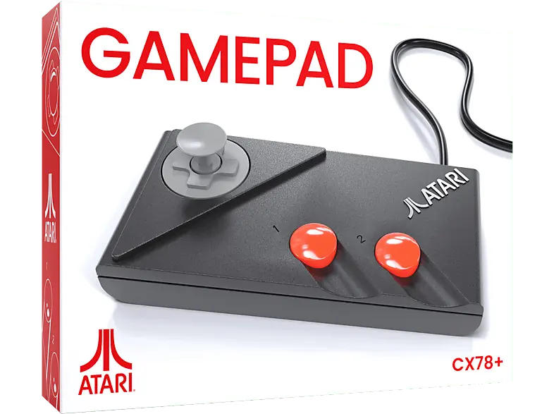 Plaion Gamepad CX78+ kabelgebunden für Atari 2600+, 2600, 7800; Controller