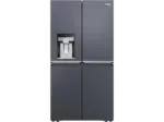 MediaMarkt Haier HCR7918EIMB Multi Door K&uuml;hl-und Gefrierkombination, Side-by-Side (601 l, E, 1775 mm hoch, Brushed black) - bis 05.01.2026