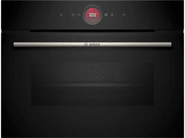 Bosch CBG7341B1 Serie 8, Kompaktbackofen mit Sprachsteuerung (47 l, Schwarz, 594 mm breit, A+)