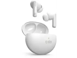 SBS 42001 Q-pro TrueWireless Kopfhörer mit Touch-Steuerung und ANC, QI-Ladeetui; True Wireless Kopfhörer