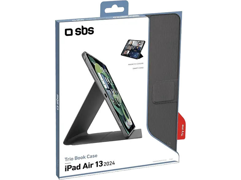 SBS Magnetisches Bookcase für iPad Air 11" 2024; Schutzhülle