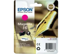 EPSON Füller, 16, Magenta, C13T16244012; Tintenpatrone