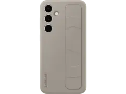 Samsung Standing Grip Case Backcover, für Samsung Galaxy S24+, Taupe; Handyhülle