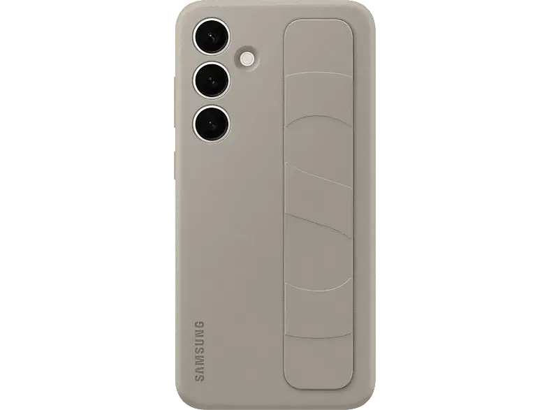 Samsung Standing Grip Case Backcover, für Samsung Galaxy S24+, Taupe; Handyhülle