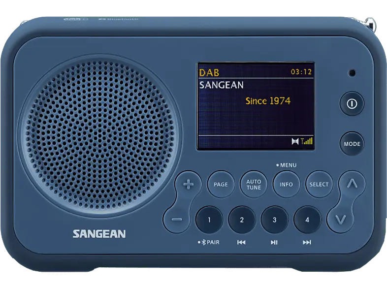 Sangean DPR-76 BT Dark Blue; Digitalradio