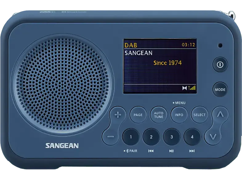 Sangean DPR-76 BT Dark Blue; Digitalradio