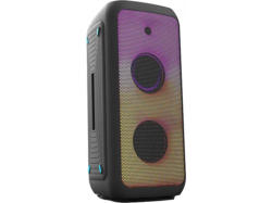 Be Cool BC23PS120BTK Party-Speaker 120 Watt mit LED-Lichteffekten; Bluetooth Lautsprecher