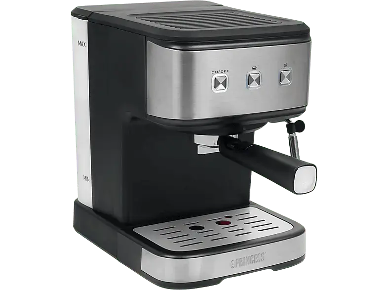 Princess 01.249441.01.750 Espresso- und Kapselmaschine (Schwarz, 850 Watt, 20 bar)