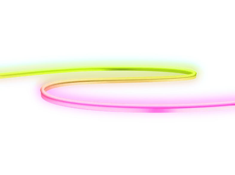 Trust GXT 904 Vybz RGBIC 5M LED Neon-Seillicht - Weiß EU; Wandlichtleiste