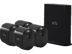 Arlo VMS5440B-100EUS Kamera-Sicherheitssystem Schwarz 4er Set inkl. Smart-Hub