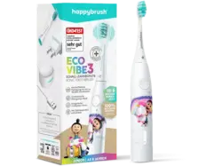 happybrush ECO VIBE 3 Junior Schallzahnbürste Weiß