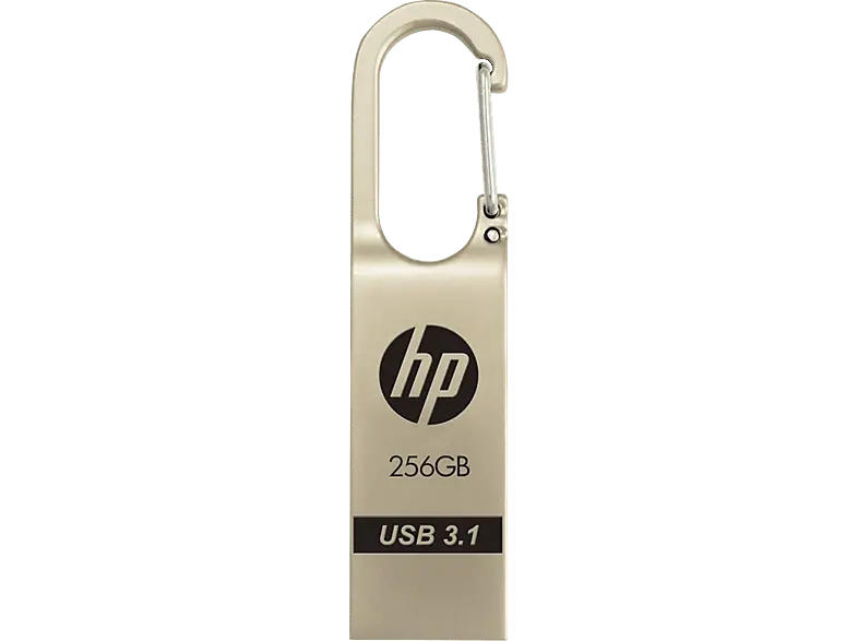 HP 256GB USB Stick x760w, USB-A 3.1, Light Golden