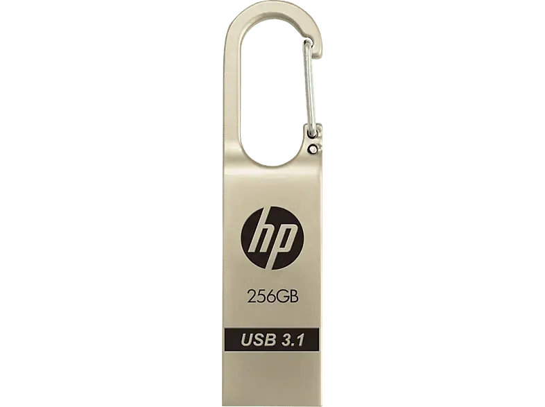 HP 256GB USB Stick x760w, USB-A 3.1, Light Golden