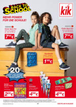 KiK KiK: Back to school - bis 10.08.2025