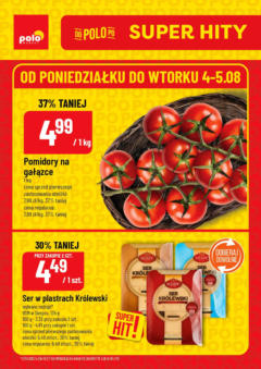 Pogląd gazetki "Super Hity" ze sklepu POLOmarket ważnej od 04.08.2025