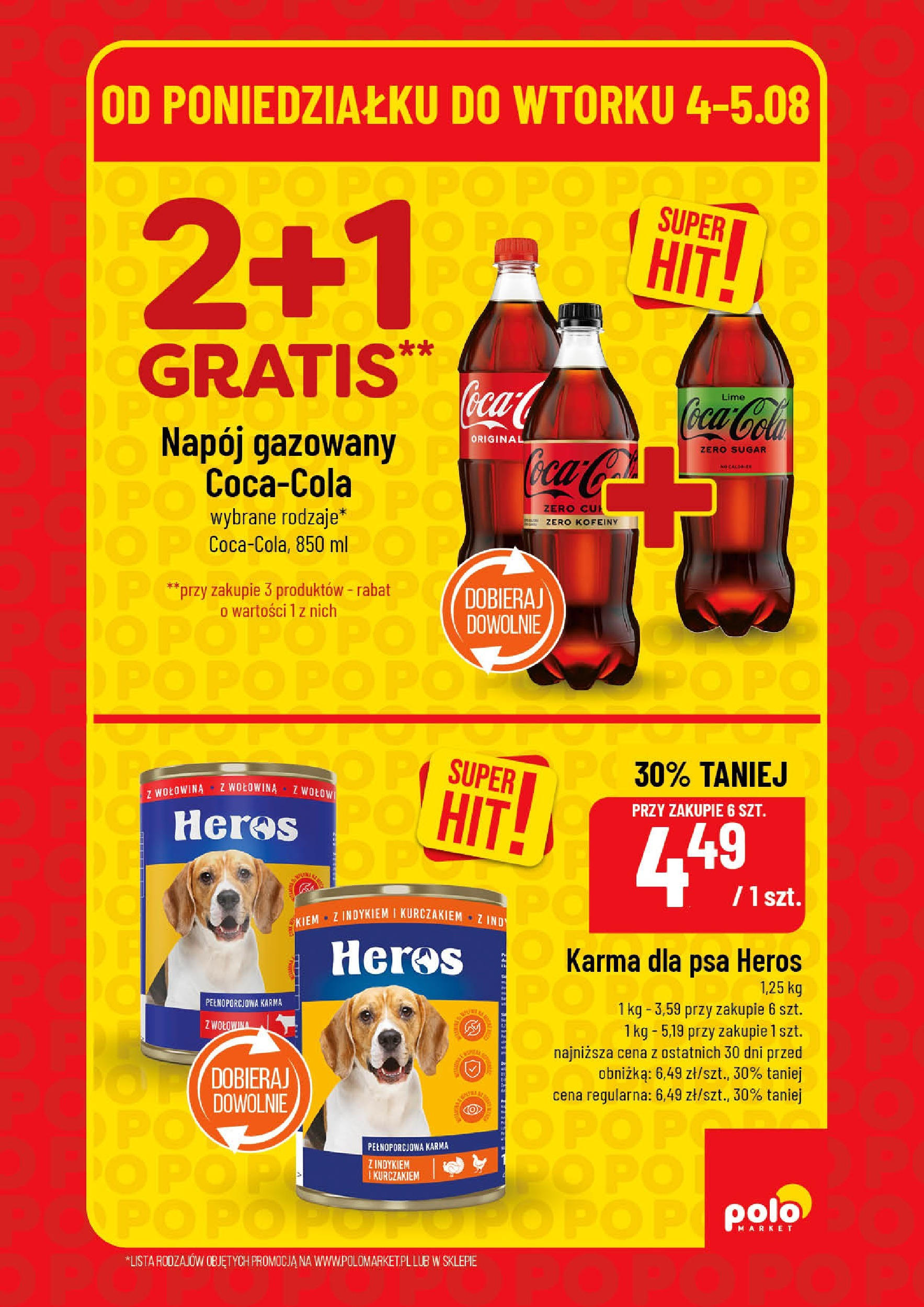 POLOmarket gazetka od jutra (04.08.2025) | Nowa PDF | Strona: 5 | Produkty: Karma dla psa, Wołowina POLOmarket gazetka od jutra (04.08.2025) - Nowa PDF | Strona: 5 | Produkty: Karma dla psa, Wołowina