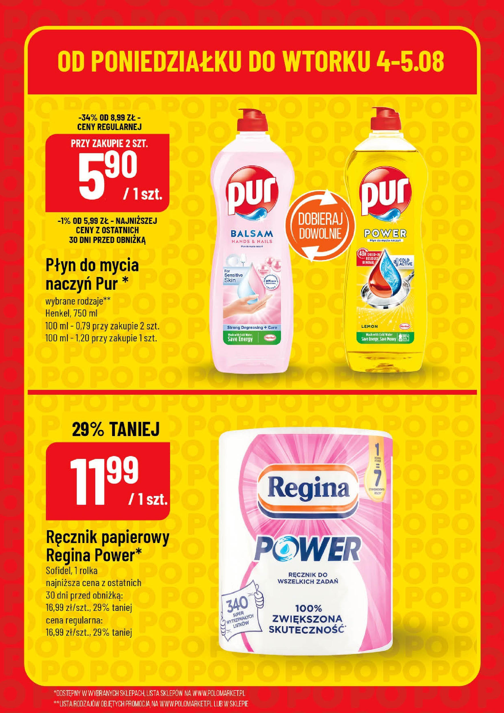 POLOmarket gazetka od jutra (04.08.2025) | Nowa PDF | Strona: 6 | Produkty: Ręcznik papierowy, Płyn do mycia naczyń POLOmarket gazetka od jutra (04.08.2025) - Nowa PDF | Strona: 6 | Produkty: Ręcznik papierowy, Płyn do mycia naczyń
