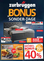Zurbrüggen Zurbrüggen: Bonus Sonder-Tage - bis 23.08.2025