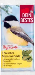 Dein Bestes Hauptfutter für Wildvögel, Wintermomente Winter-Meisenknödel