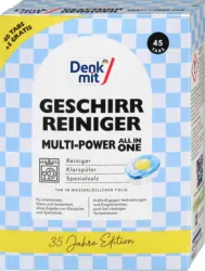 Denkmit Geschirrspülmittel-Tabs Multi-Power (40+5 Gratis)