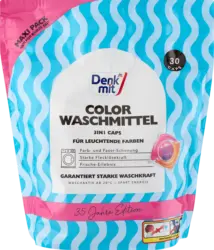 Denkmit Colorwaschmittel Caps 3in1 Maxipack