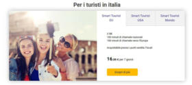Per i turisti in italia