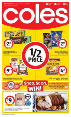 Preview of Coles Catalogue QLD - valid from 06.08.2025