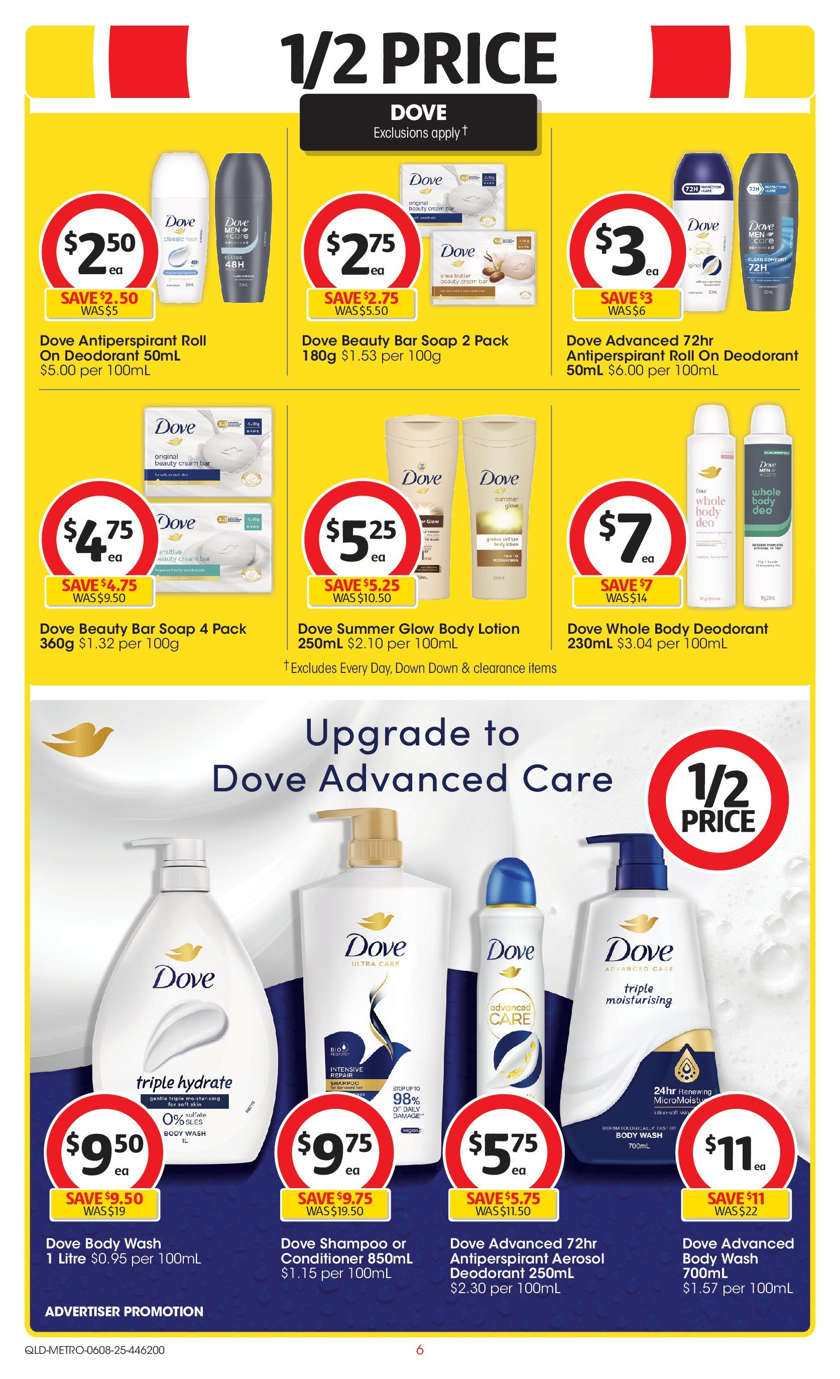 Coles catalogue from 06/08/2025 > Big discounts | Page: 6 | Products: Butter, Deodorant, Antiperspirant, Weed Coles catalogue valid from 06/08/2025 > Online Australia | Page: 6 | Products: Butter, Deodorant, Antiperspirant, Weed
