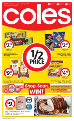 Preview of Coles Catalogue SA - valid from 06.08.2025