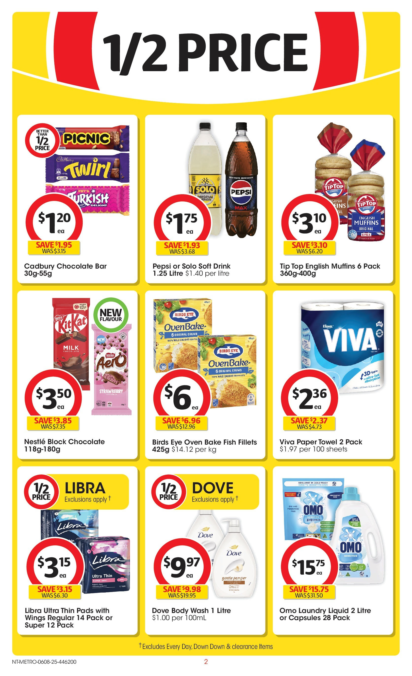 ﻿﻿Coles catalogue valid from 06/08/2025 > Online Australia | Page: 2 | Products: Fragrance, Fish, Muffins, Pepsi