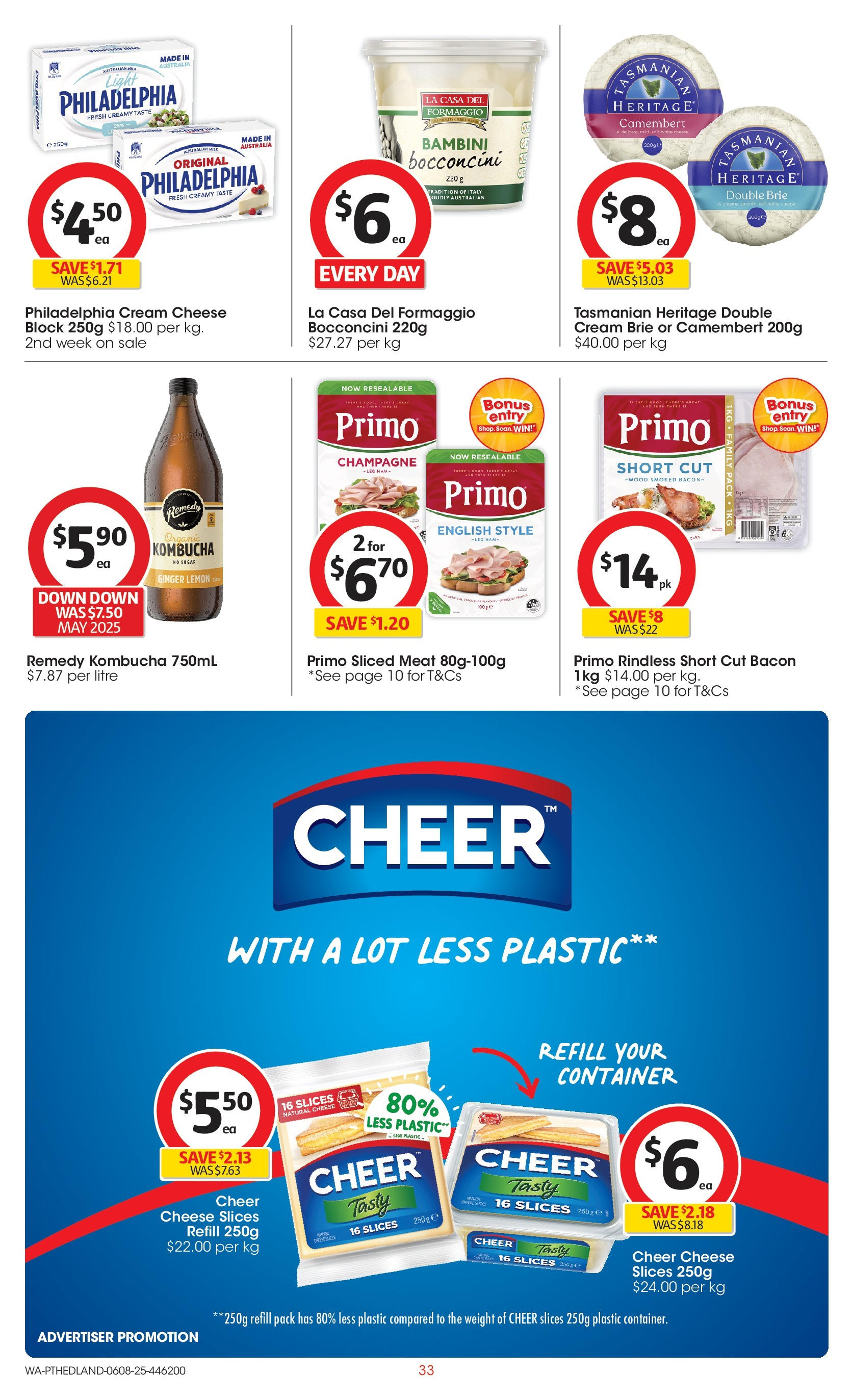 ﻿﻿Coles catalogue valid from 06/08/2025 > Online Australia | Page: 33 | Products: Light, Meat, Cream, Weight