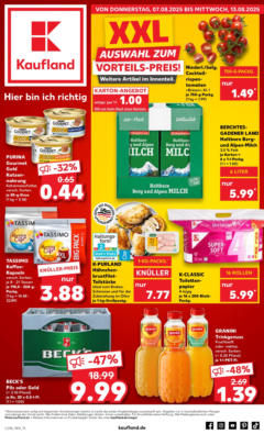 Vorschau von dem Prospekt des Geschäftes Kaufland, gültig ab dem 07.08.2025