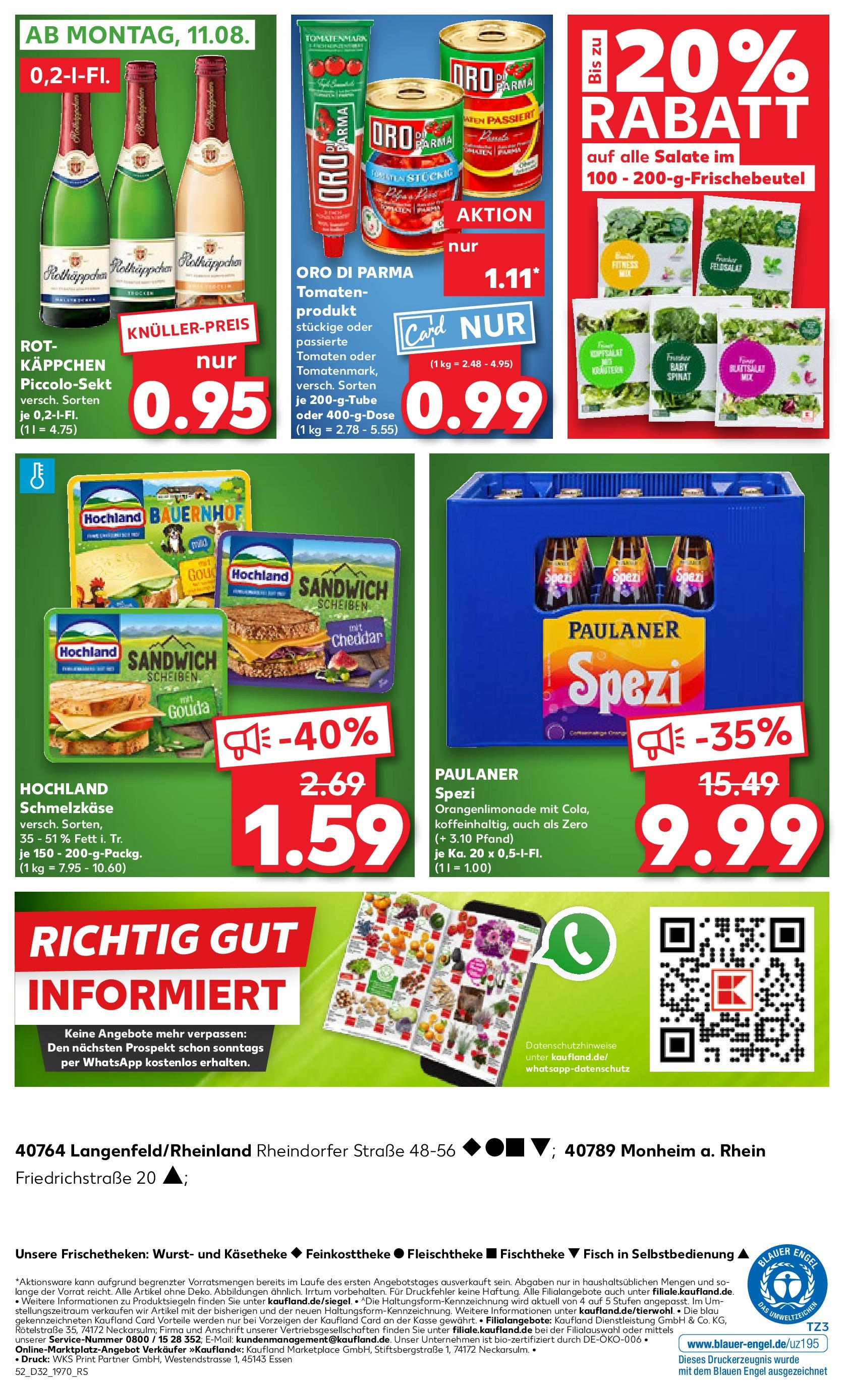 Prospekt Kaufland ab 10.08.2025 » Angebote und Werbung Online | Seite: 5 | Produkte: Cola, Paulaner spezi, Tomaten, Wurst Prospekt Kaufland ab 10.08.2025 » Angebote Online zum Blättern | Seite: 5 | Produkte: Cola, Paulaner spezi, Tomaten, Wurst