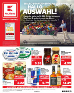 Kaufland prospekt Brandenburg An Der Havel	 gültig ab dem 07.08.2025