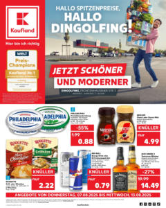 Kaufland prospekt Dingolfing	 gültig ab dem 07.08.2025