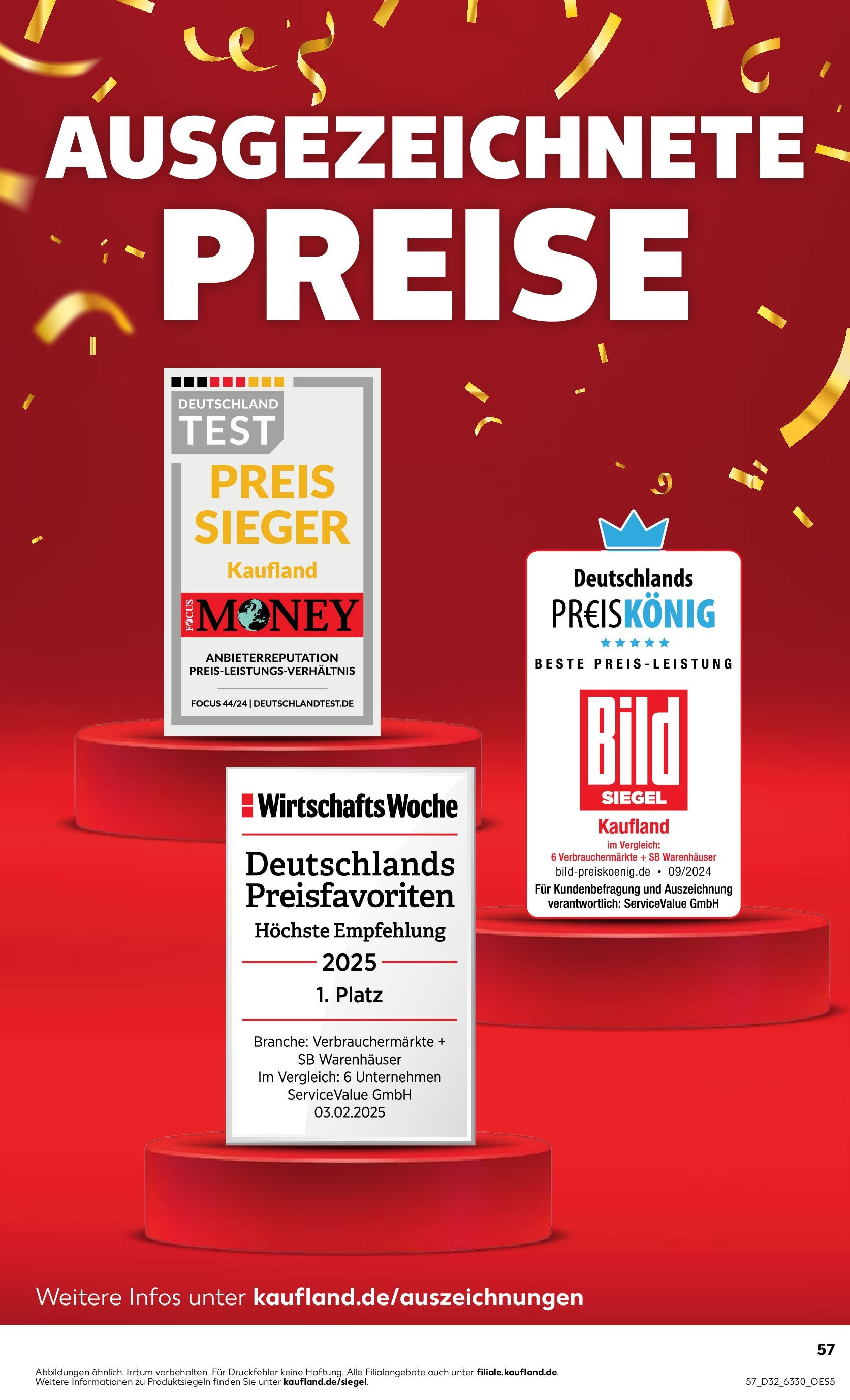 Prospekt Kaufland ab 07.08.2025 » Angebote Online zum Blättern | Seite: 61